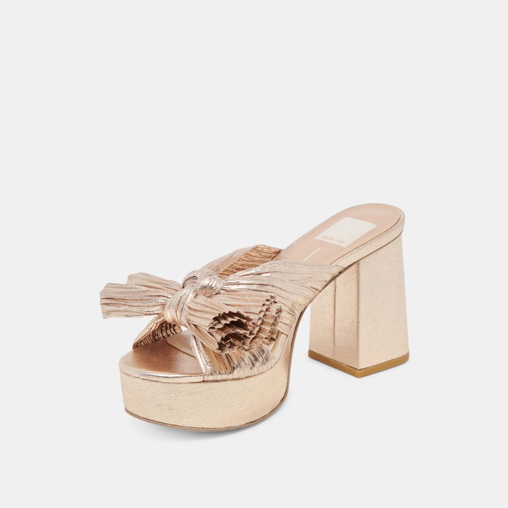 Dolce Vita Blare Women Heels Platinum | US-956841BKU