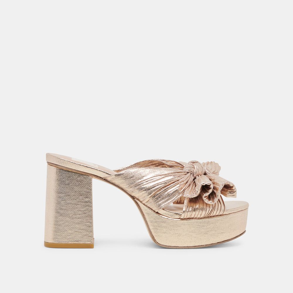 Dolce Vita Blare Women Heels Platinum | US-956841BKU