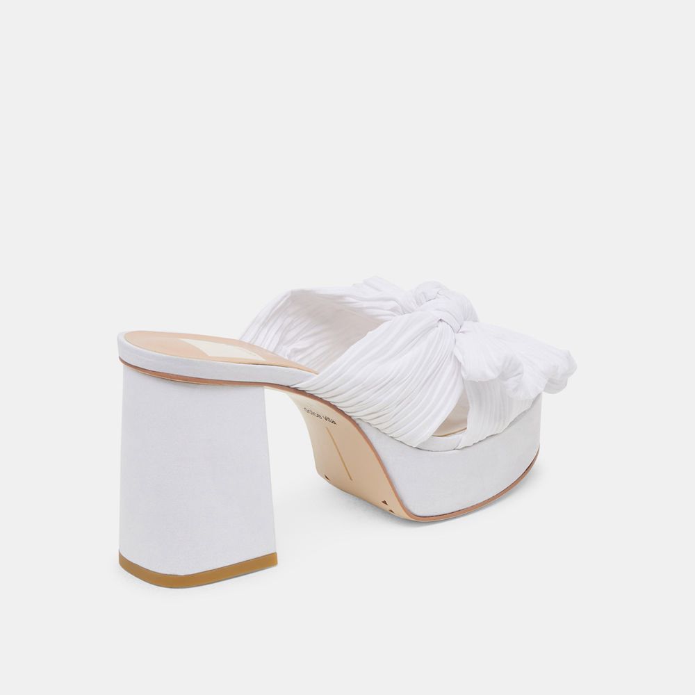 Dolce Vita Blare Women Heels White | US-729135CVD