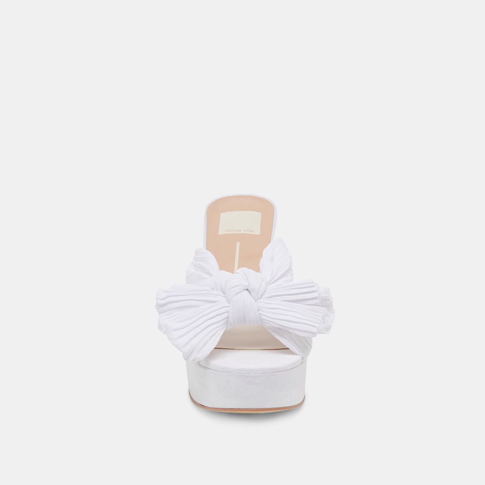 Dolce Vita Blare Women Heels White | US-729135CVD