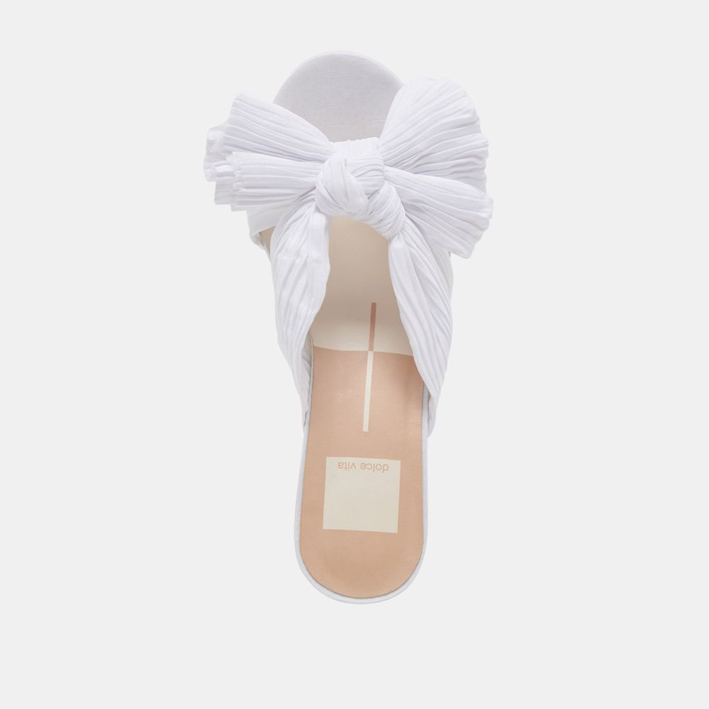 Dolce Vita Blare Women Heels White | US-729135CVD