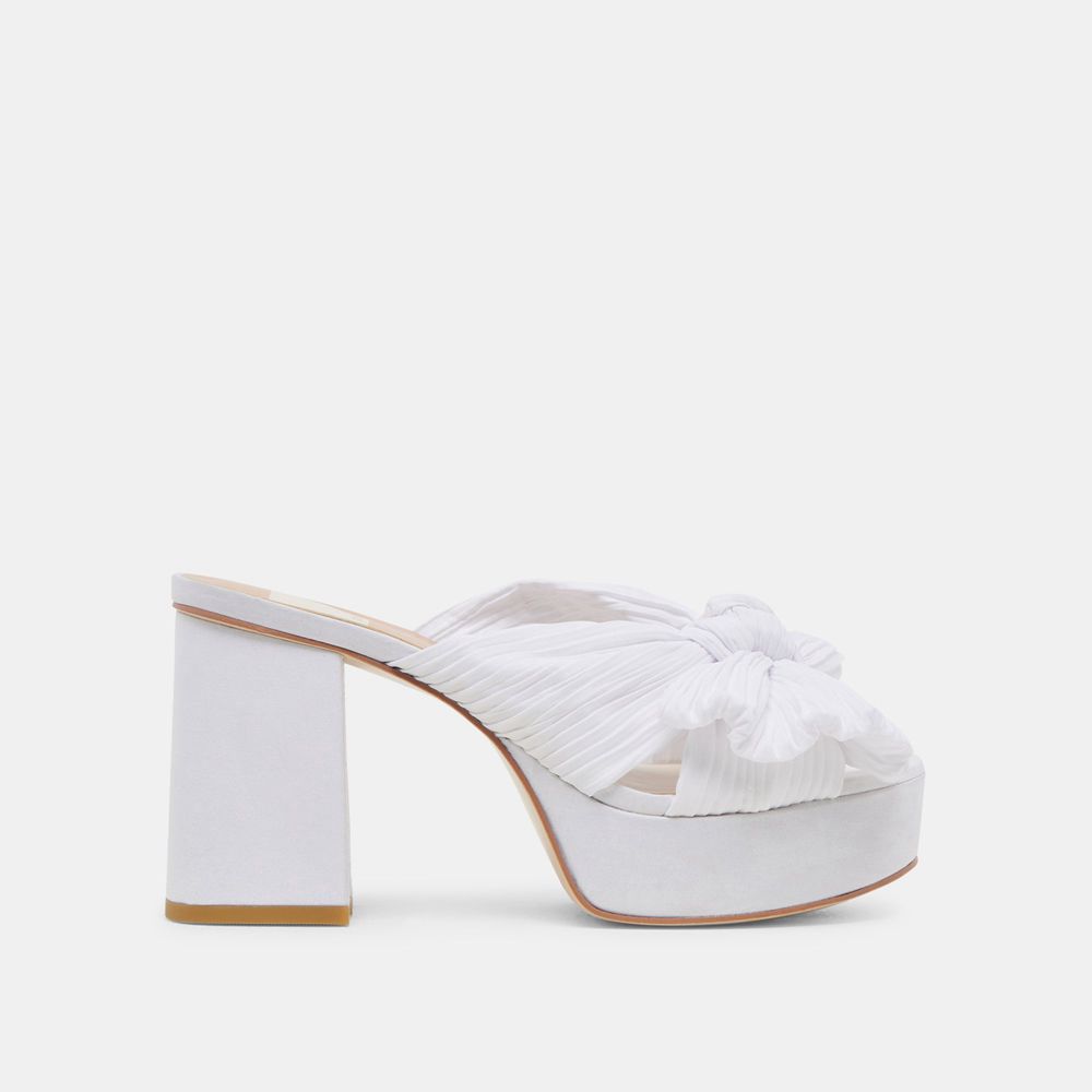 Dolce Vita Blare Women Heels White | US-729135CVD