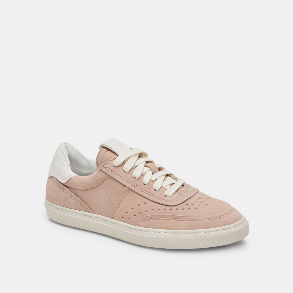 Dolce Vita Boden Suede Women Sneakers Beige | US-380794EZF