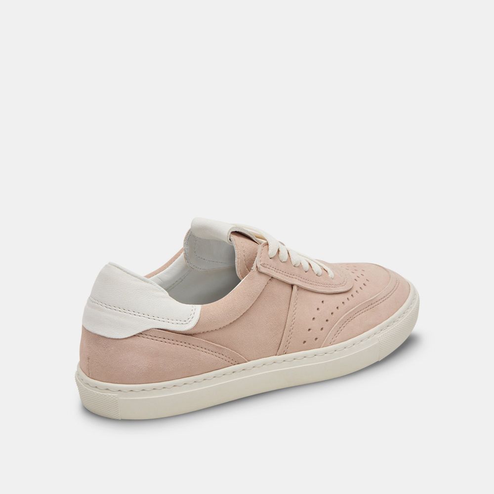 Dolce Vita Boden Suede Women Sneakers Beige | US-380794EZF