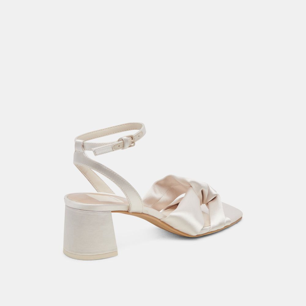 Dolce Vita Brenna Women Heels Cream | US-157986ZAB