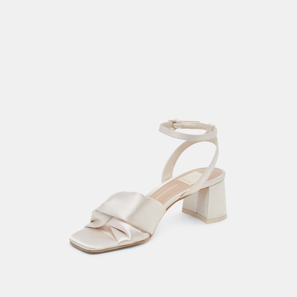 Dolce Vita Brenna Women Heels Cream | US-157986ZAB