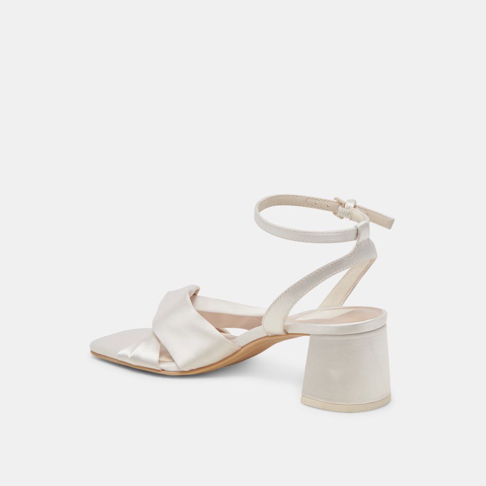 Dolce Vita Brenna Women Heels Cream | US-157986ZAB