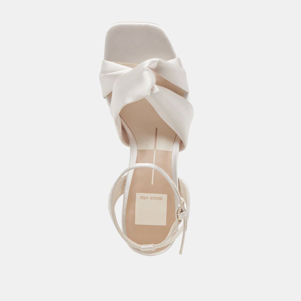 Dolce Vita Brenna Women Heels Cream | US-157986ZAB