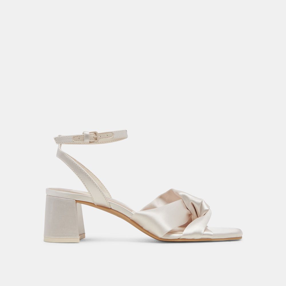 Dolce Vita Brenna Women Heels Cream | US-157986ZAB