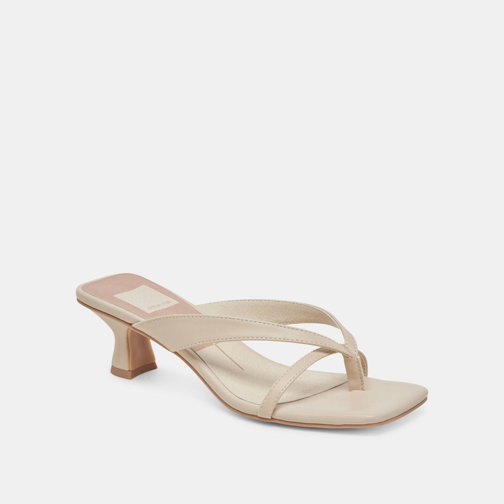 Dolce Vita Brevel Women Heels Cream | US-421580TLE