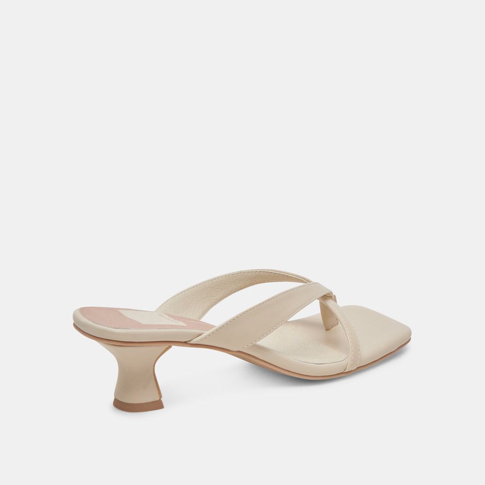 Dolce Vita Brevel Women Heels Cream | US-421580TLE