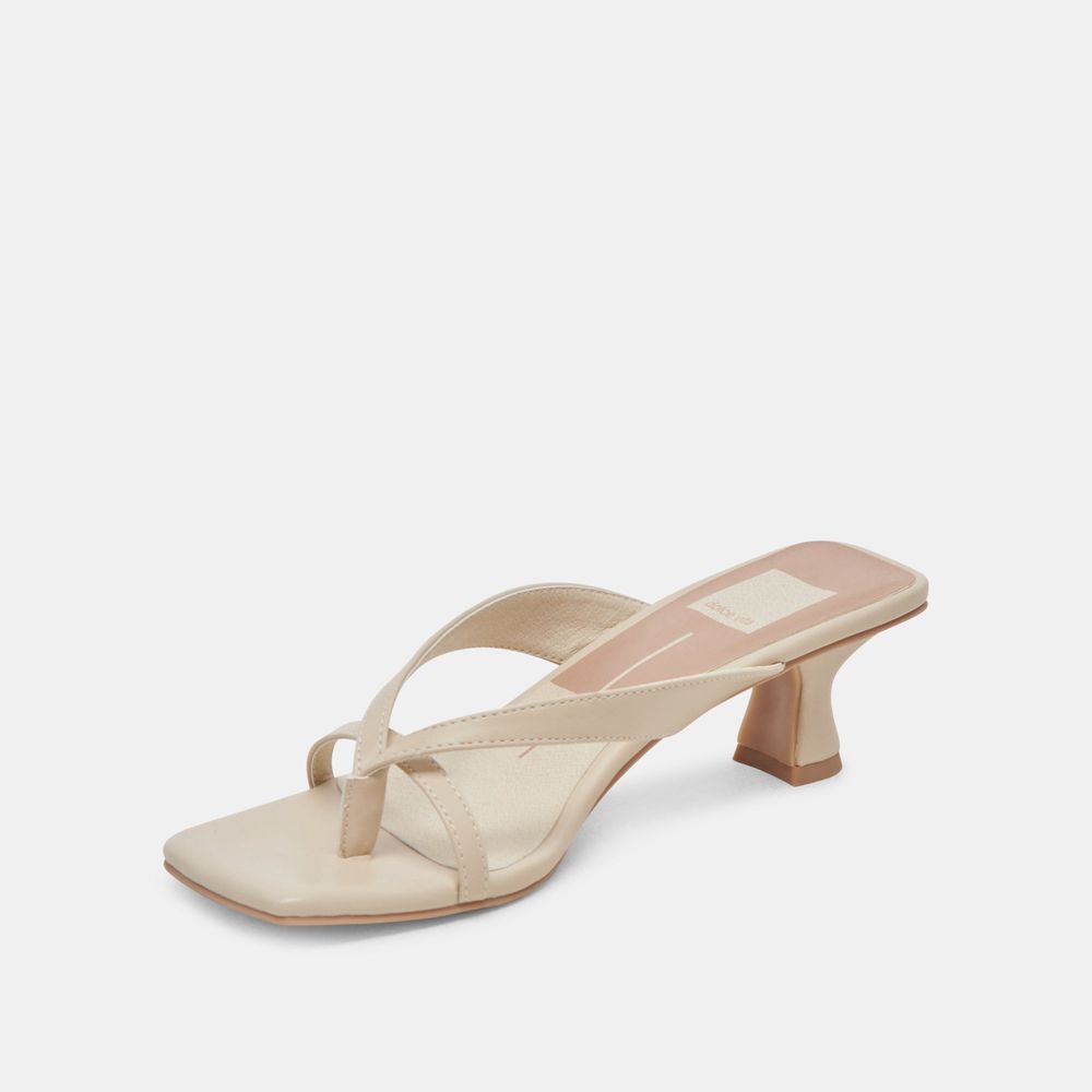 Dolce Vita Brevel Women Heels Cream | US-421580TLE