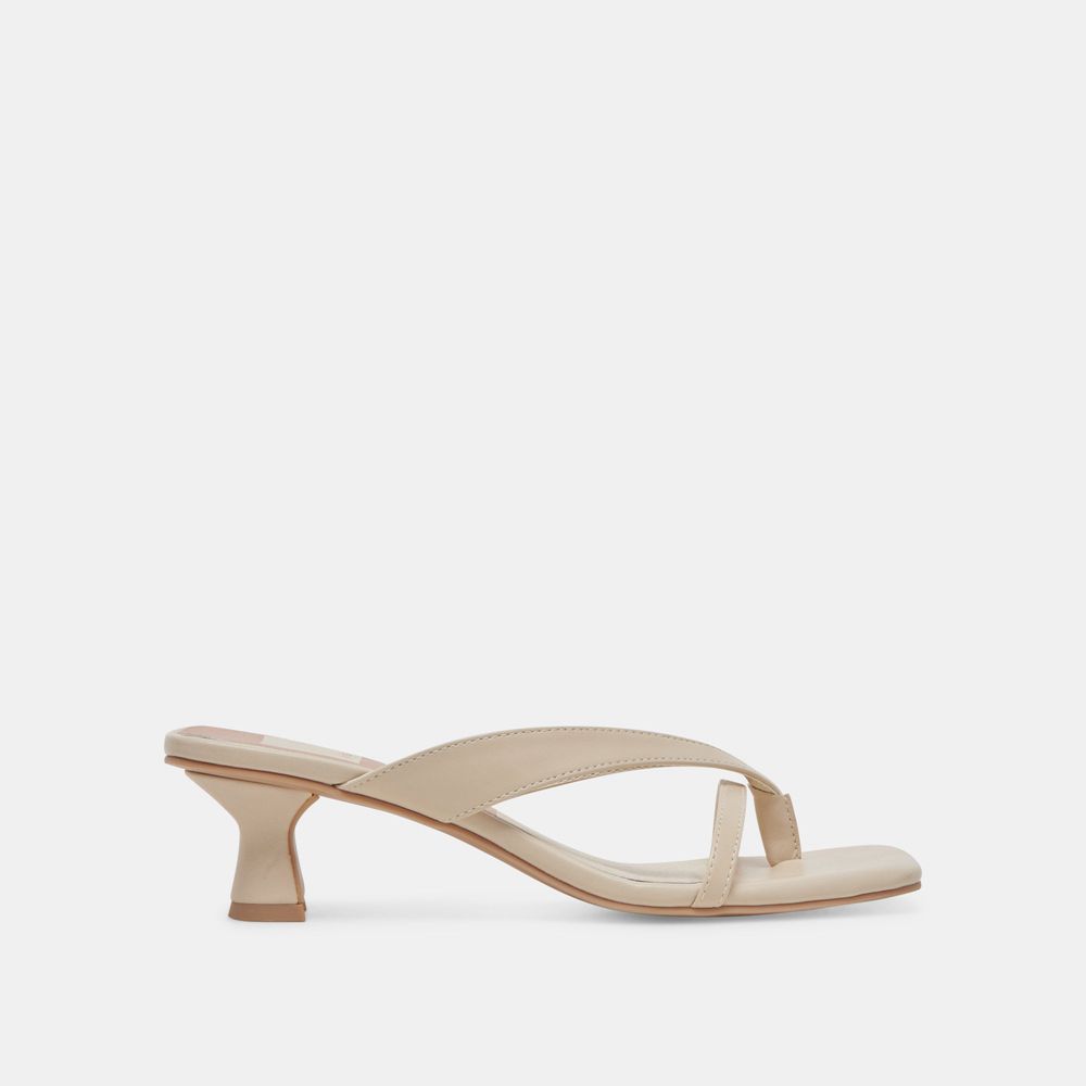 Dolce Vita Brevel Women Heels Cream | US-421580TLE