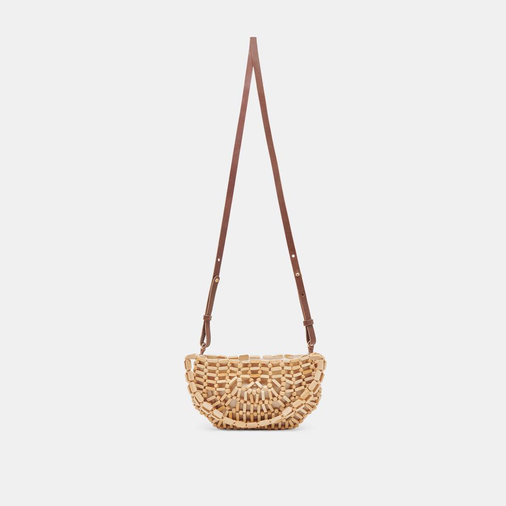 Dolce Vita Callie Women Shoulder Bag Light Brown | US-129750GFX