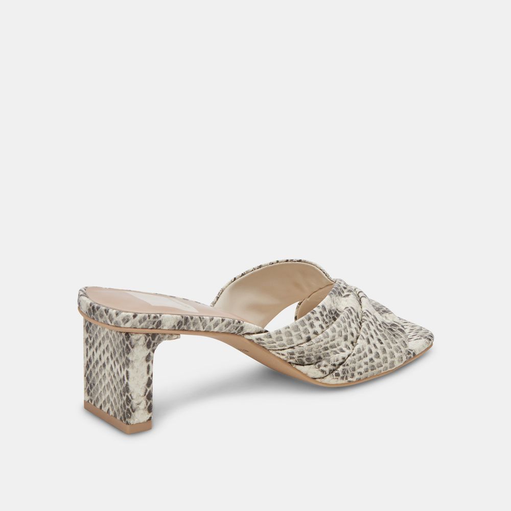 Dolce Vita Carlan Women Heels Grey / White | US-951648EWT