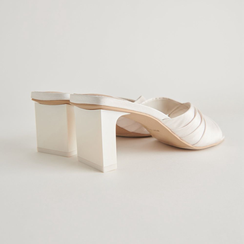 Dolce Vita Carlan Women Heels White | US-293401SUK