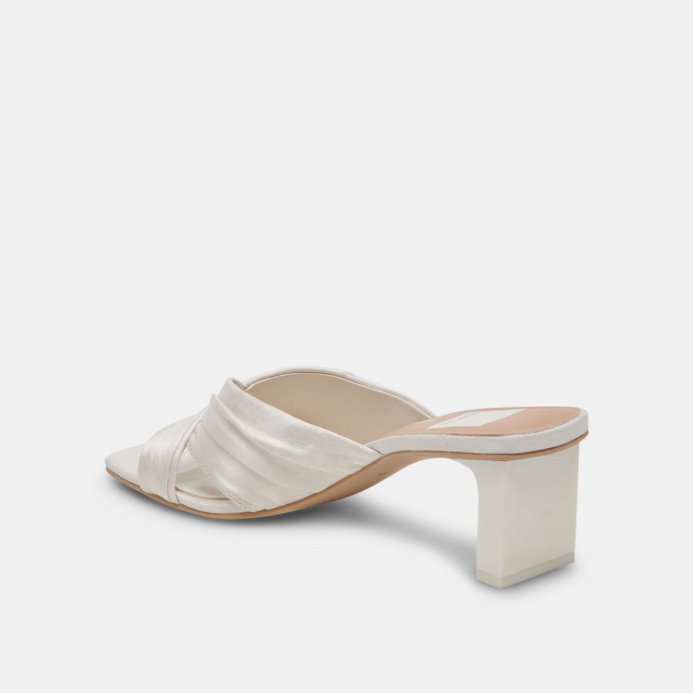 Dolce Vita Carlan Women Heels White | US-293401SUK