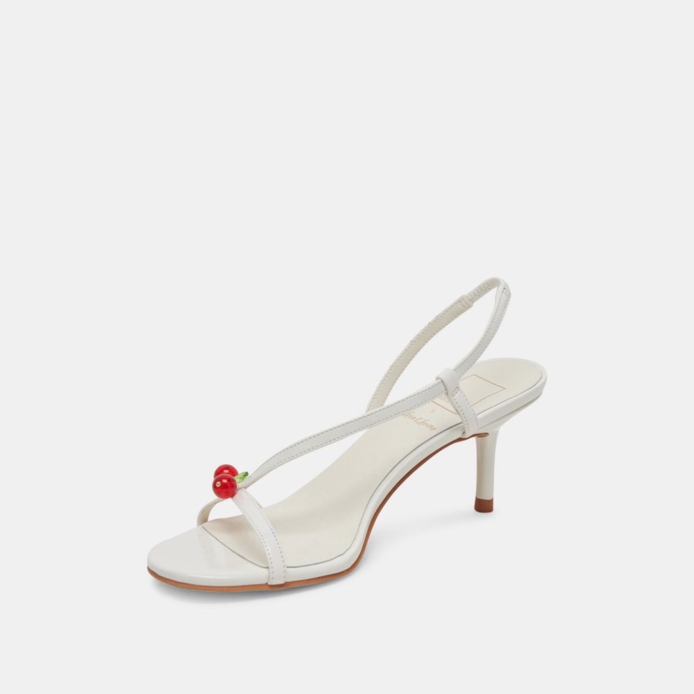 Dolce Vita Cerise Women Heels White | US-821356OCP