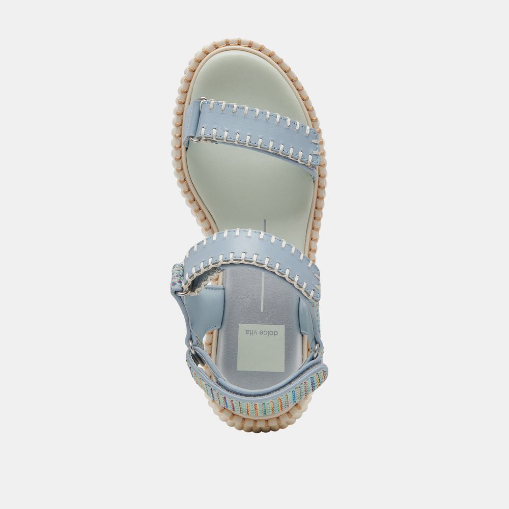 Dolce Vita Debra Women Sandals Light Blue | US-396417QLJ