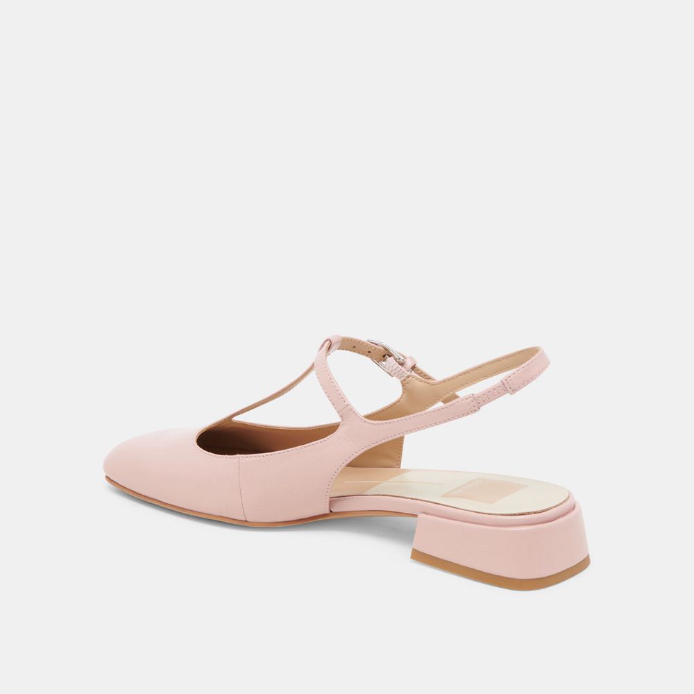 Dolce Vita Deidra Crinkle Patent Women Flats Pink | US-371425IWZ