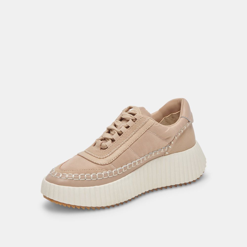 Dolce Vita Dolen Nylon Women Sneakers Beige | US-379024DLV