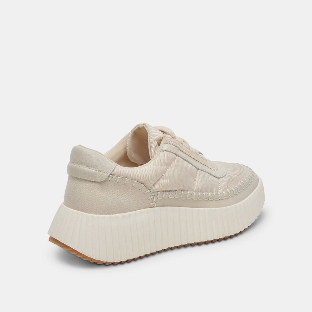 Dolce Vita Dolen Nylon Women Sneakers Cream | US-197604WDO