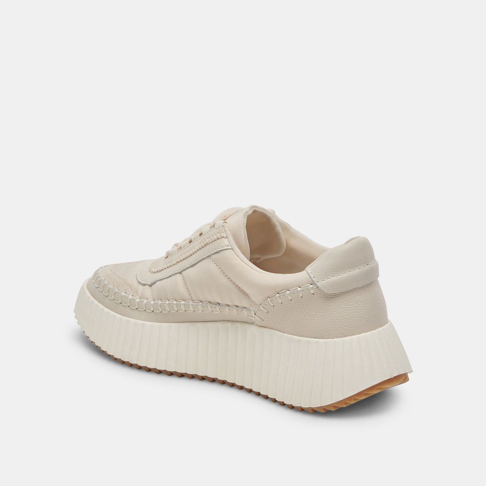 Dolce Vita Dolen Nylon Women Sneakers Cream | US-197604WDO