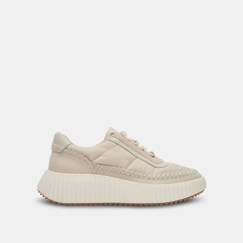 Dolce Vita Dolen Nylon Women Sneakers Cream | US-197604WDO