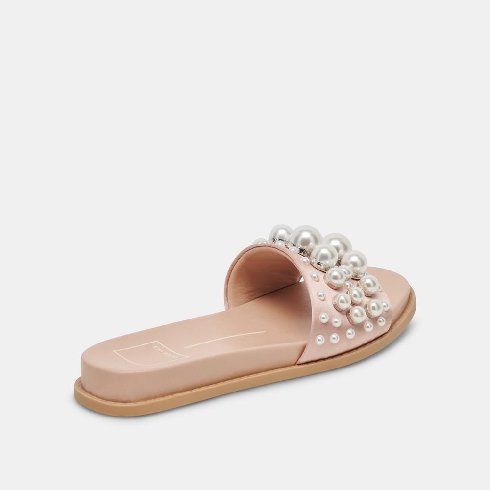 Dolce Vita Gabbi Pearl Women Sandals Beige | US-387046OXS