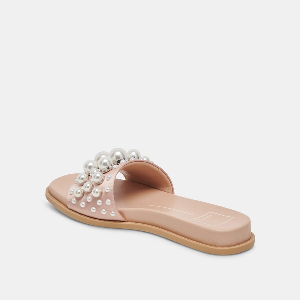 Dolce Vita Gabbi Pearl Women Sandals Beige | US-387046OXS