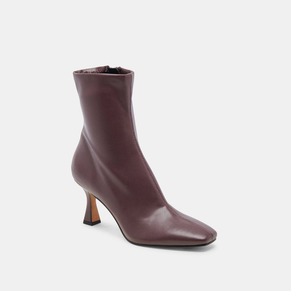 Dolce Vita Glamor Women Boots Burgundy | US-193276TIA