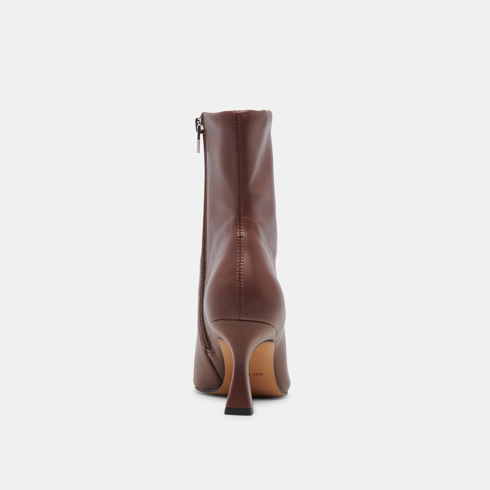 Dolce Vita Glamor Women Boots Chocolate | US-916403HOB