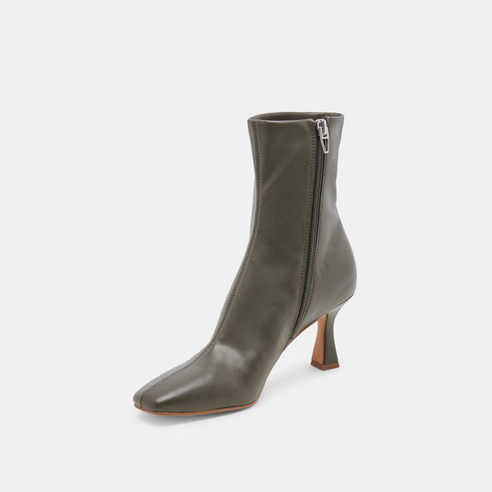 Dolce Vita Glamor Women Boots Dark Olive | US-369182BEX