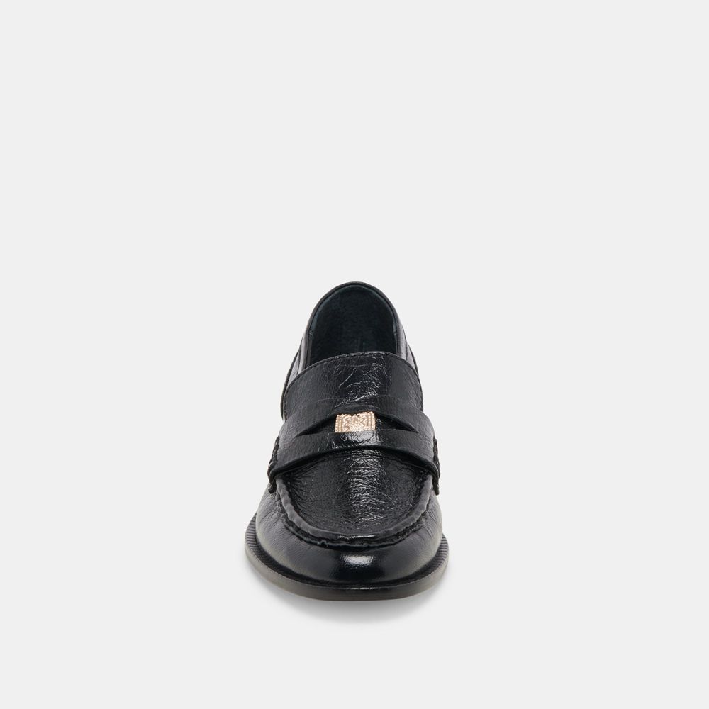 Dolce Vita Hilly Wide Women Loafers Black | US-762450PXY