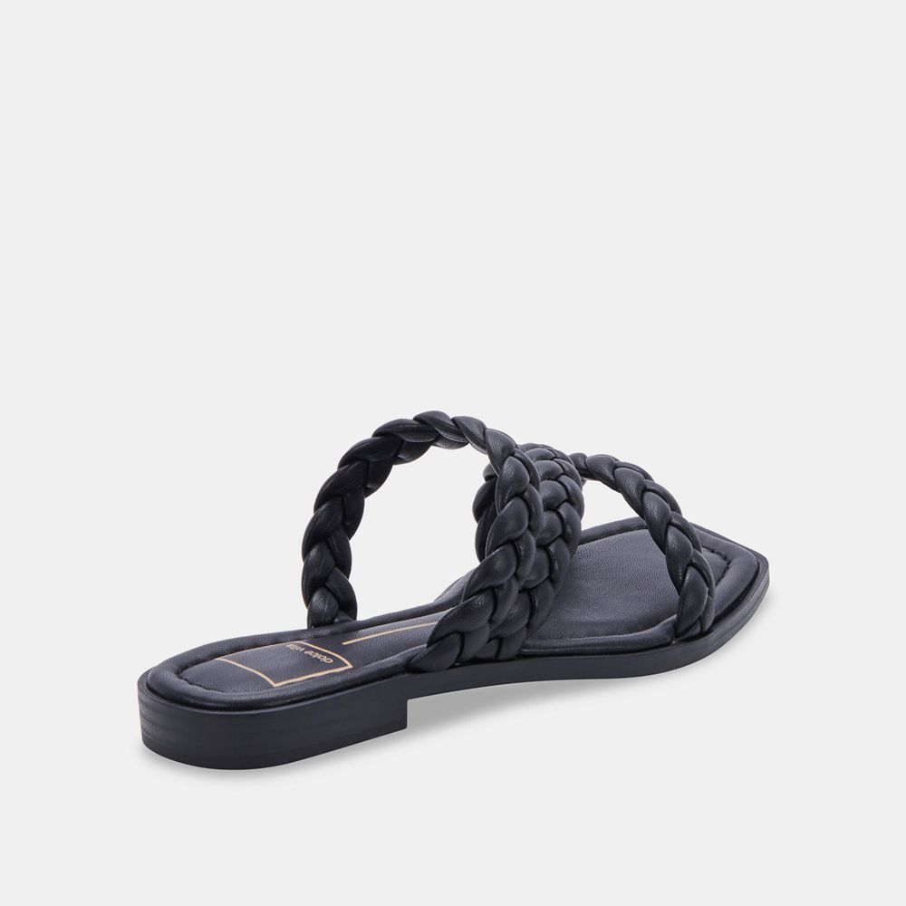 Dolce Vita Iman Women Sandals Black | US-083264ENB