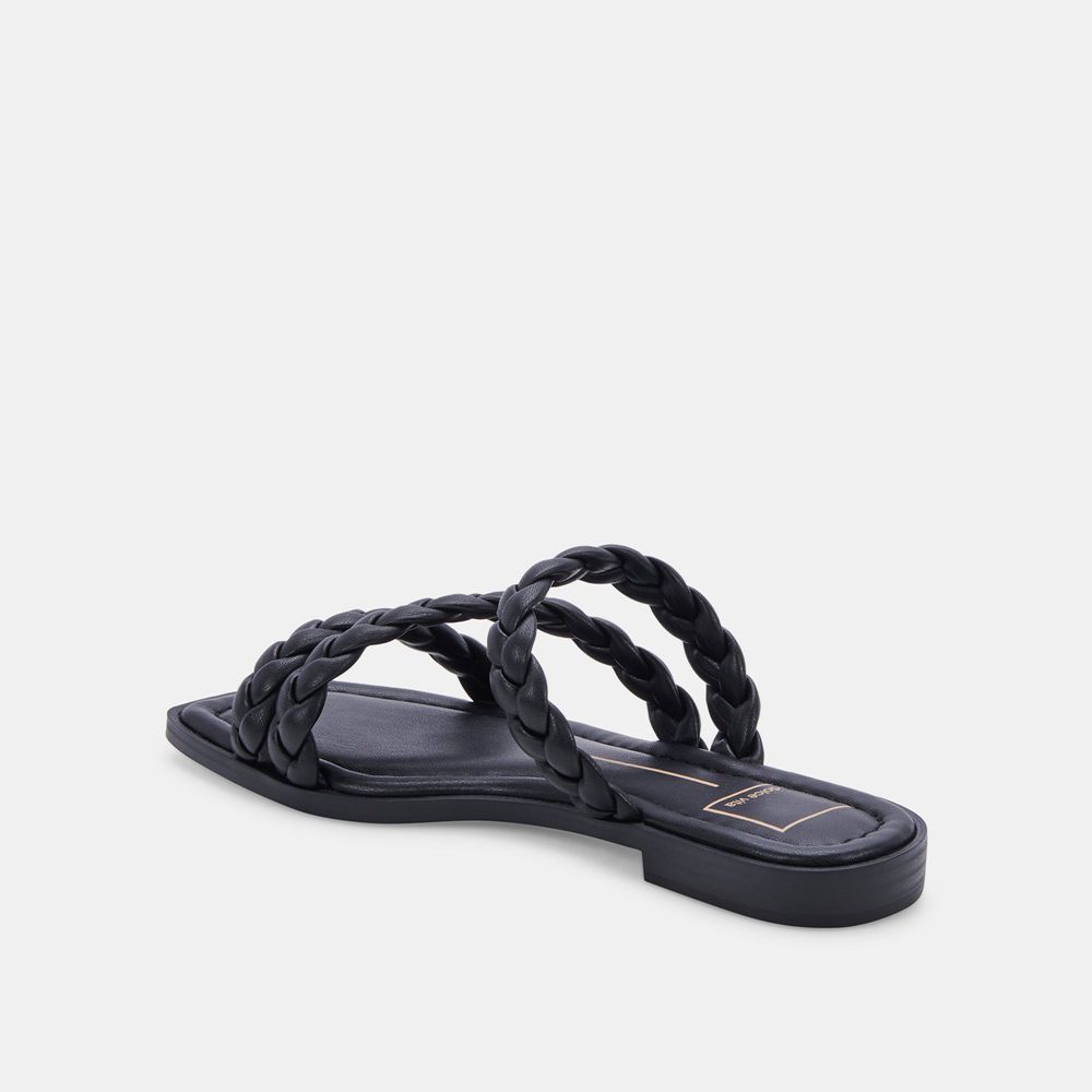 Dolce Vita Iman Women Sandals Black | US-083264ENB