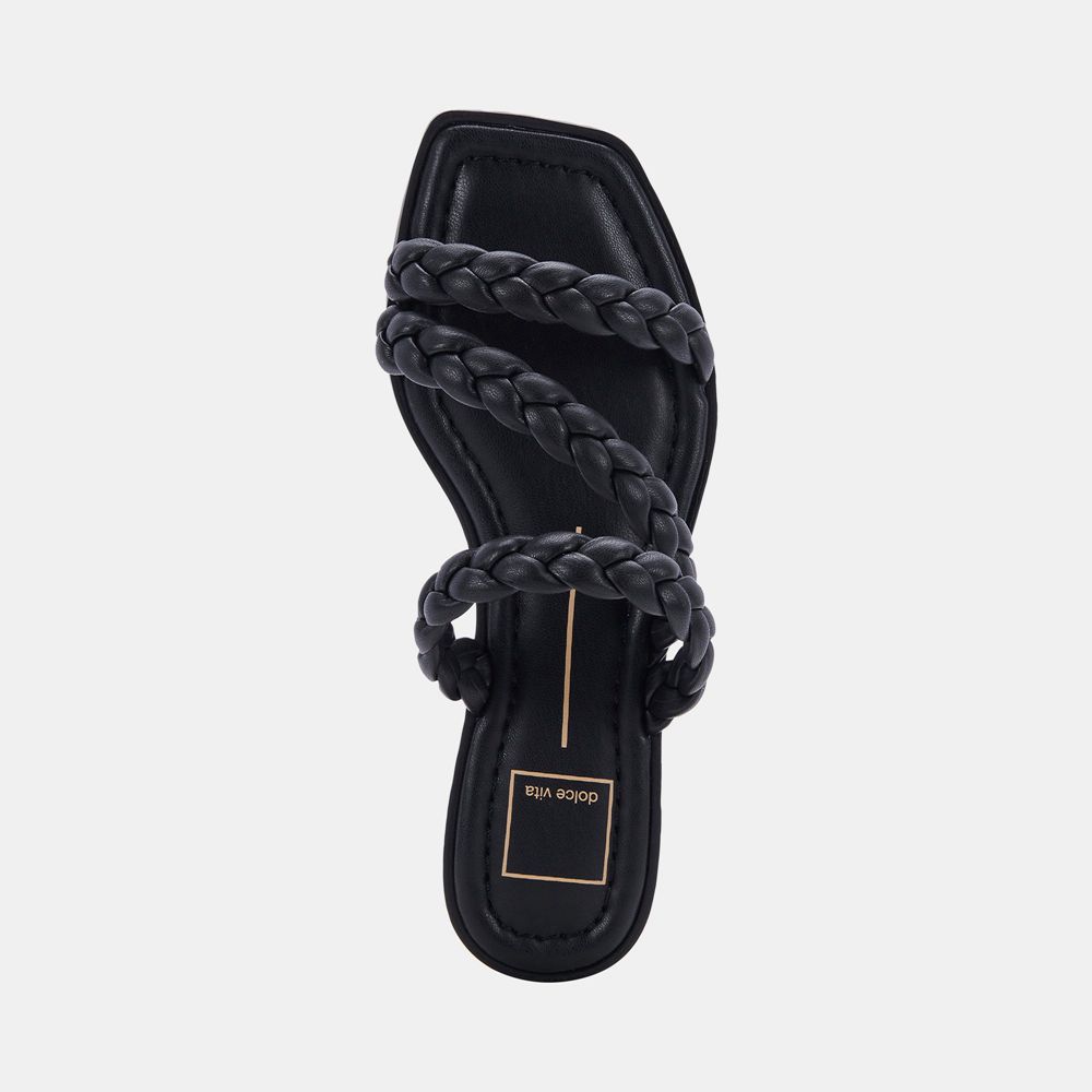 Dolce Vita Iman Women Sandals Black | US-083264ENB