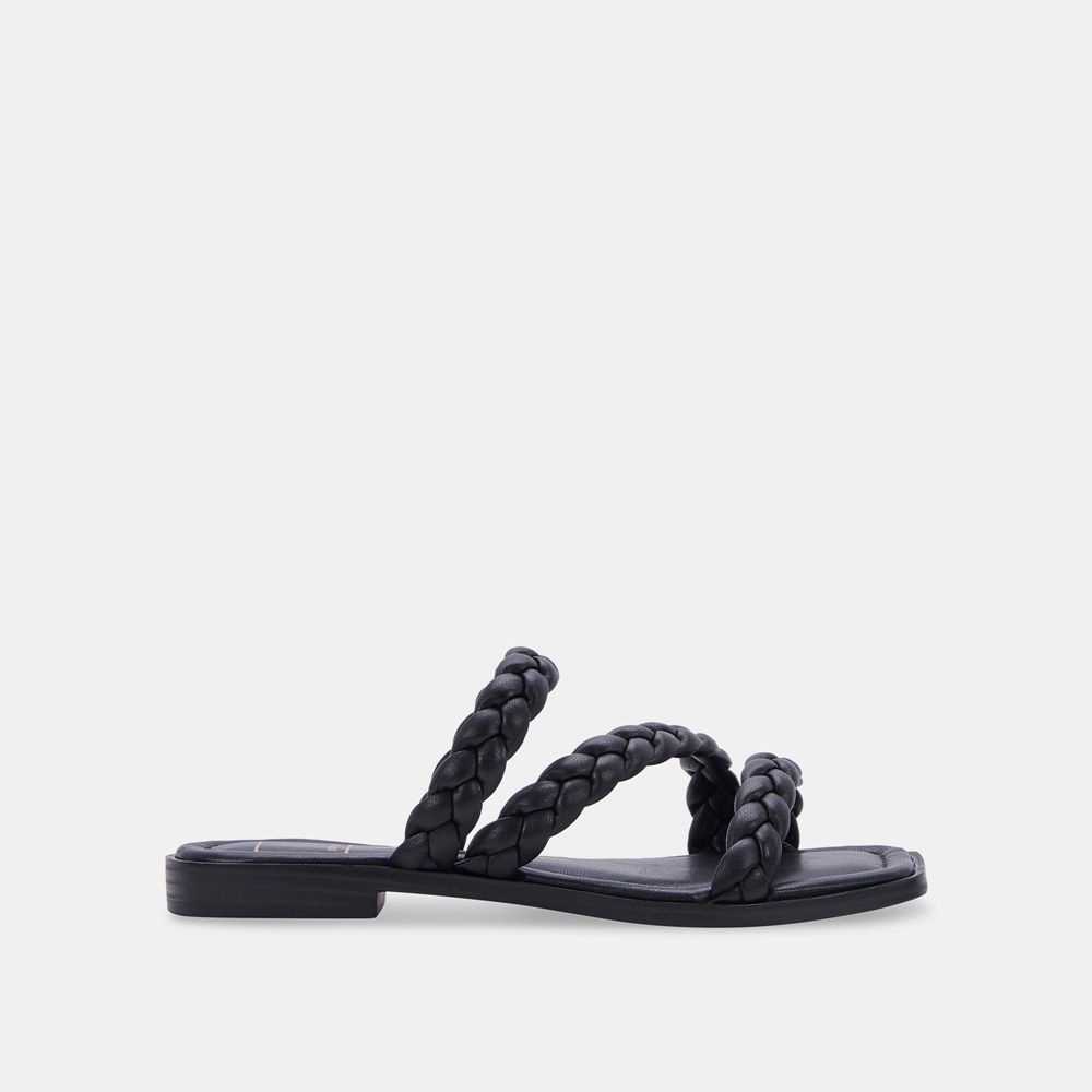 Dolce Vita Iman Women Sandals Black | US-083264ENB