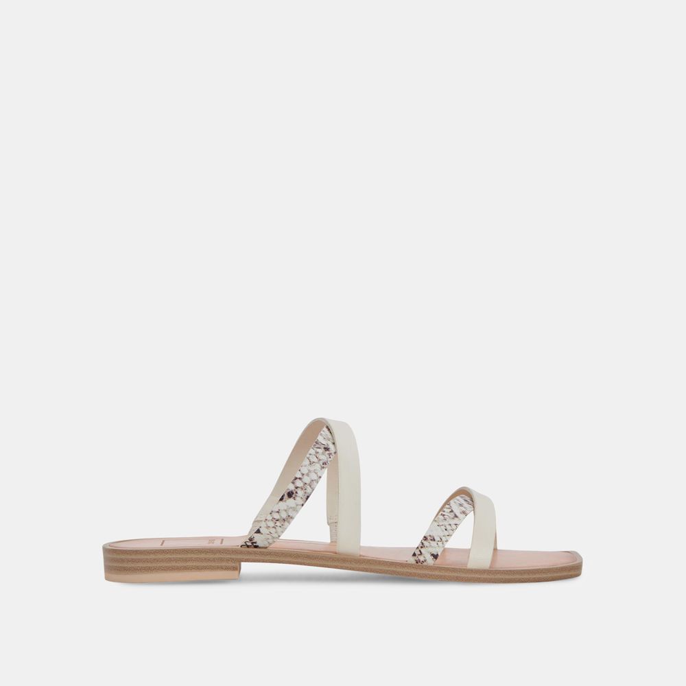 Dolce Vita Irving Women Sandals White | US-643795CZF