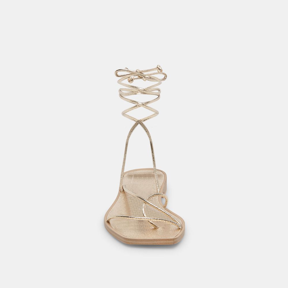 Dolce Vita Ivette Women Sandals Gold | US-638054XQD