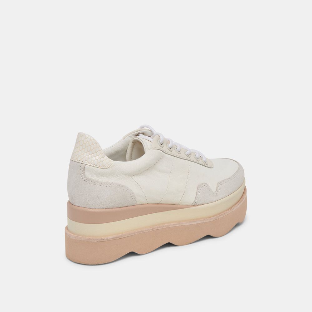 Dolce Vita Jayne Women Sneakers Cream | US-160283HNU