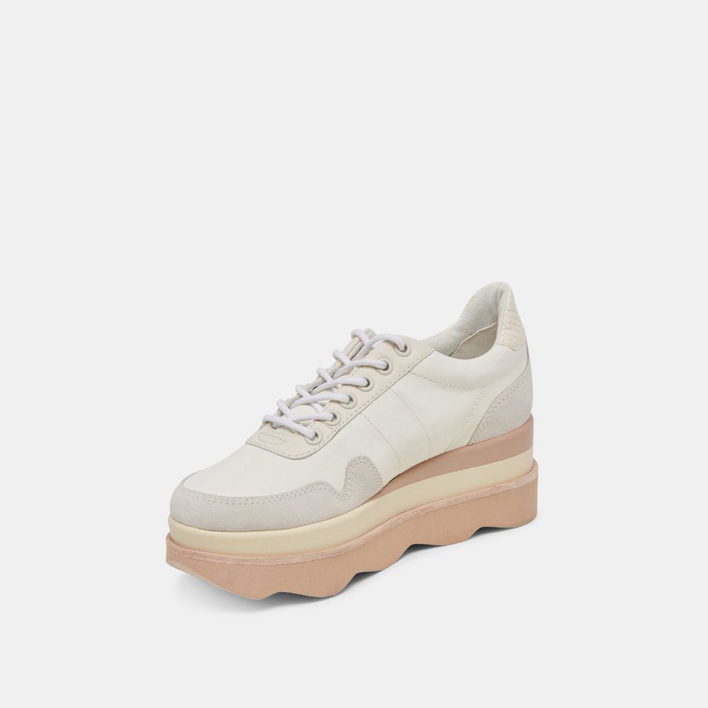 Dolce Vita Jayne Women Sneakers Cream | US-160283HNU