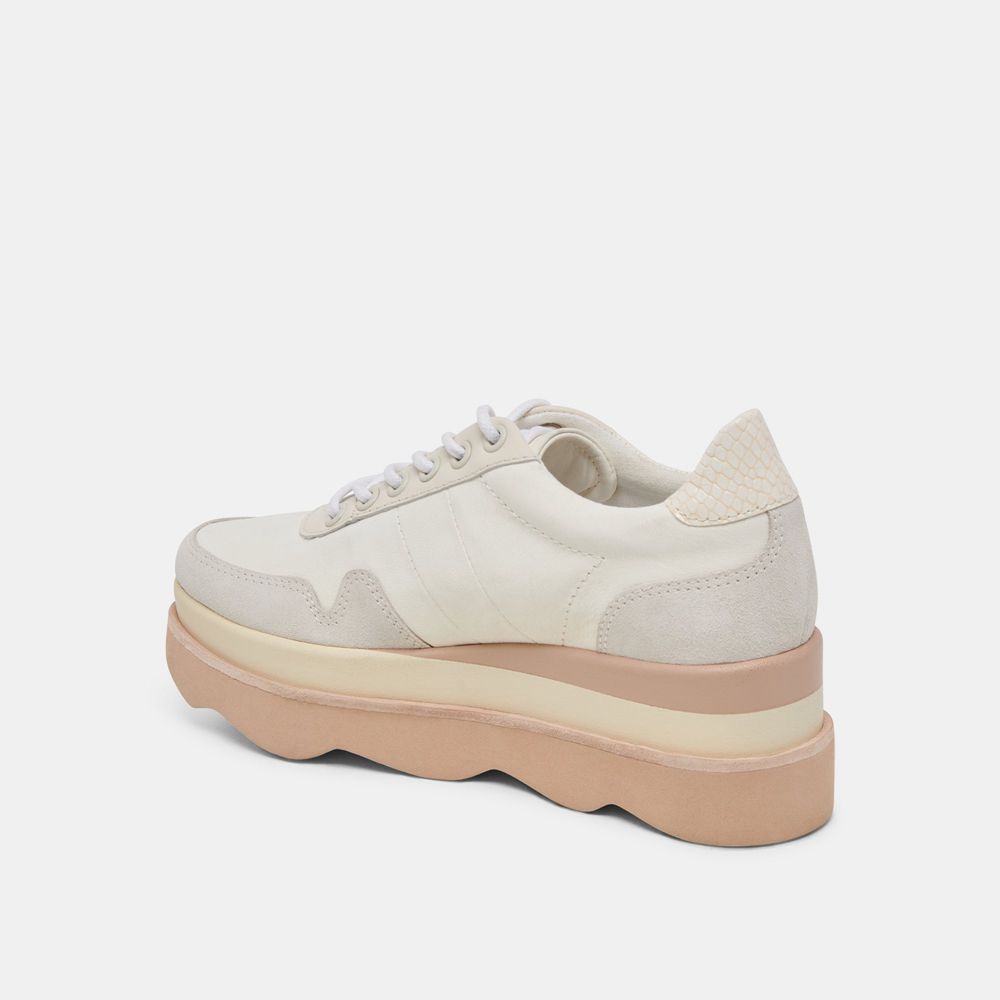 Dolce Vita Jayne Women Sneakers Cream | US-160283HNU