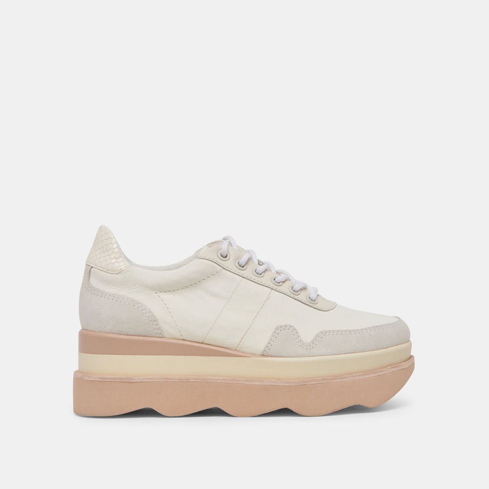 Dolce Vita Jayne Women Sneakers Cream | US-160283HNU