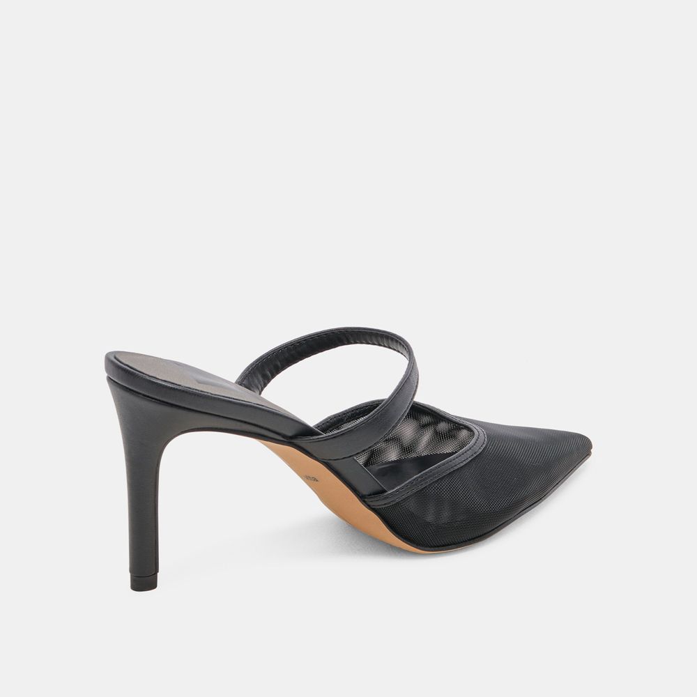 Dolce Vita Katik Mesh Women Heels Black | US-927314KER