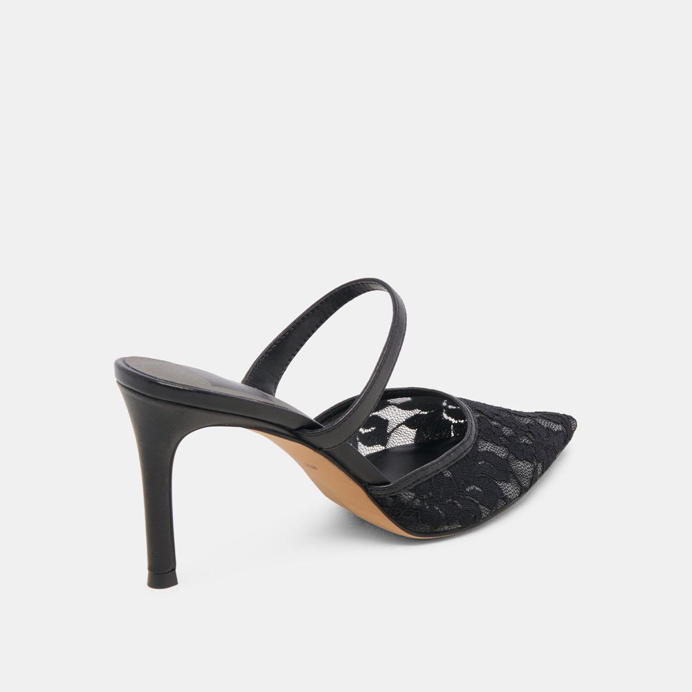 Dolce Vita Katik Wide Women Heels Black | US-568021PNQ