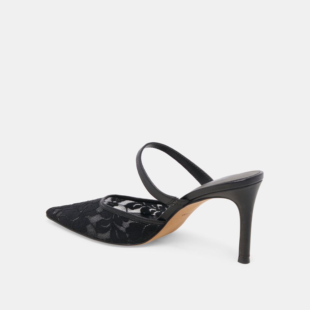 Dolce Vita Katik Wide Women Heels Black | US-568021PNQ