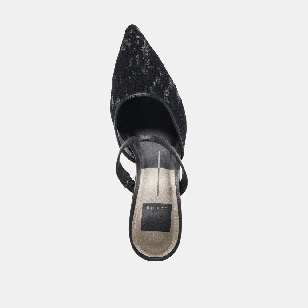 Dolce Vita Katik Wide Women Heels Black | US-568021PNQ