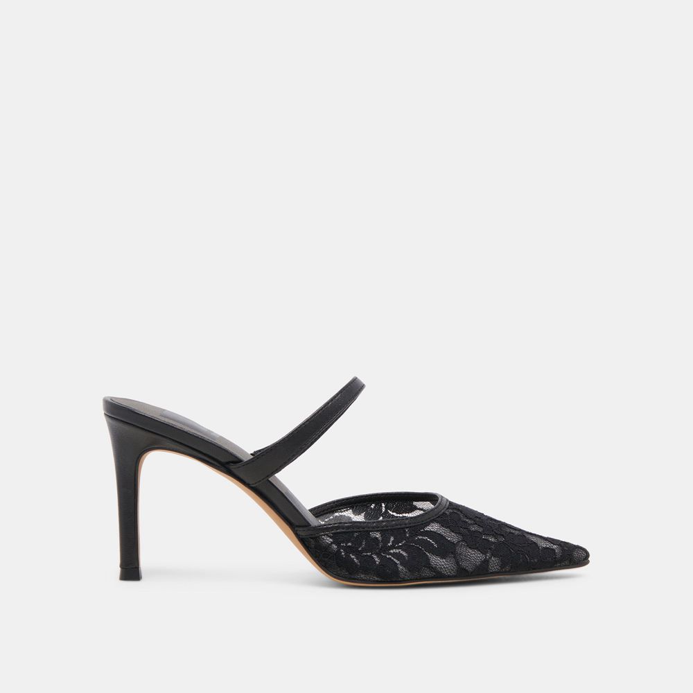 Dolce Vita Katik Wide Women Heels Black | US-568021PNQ