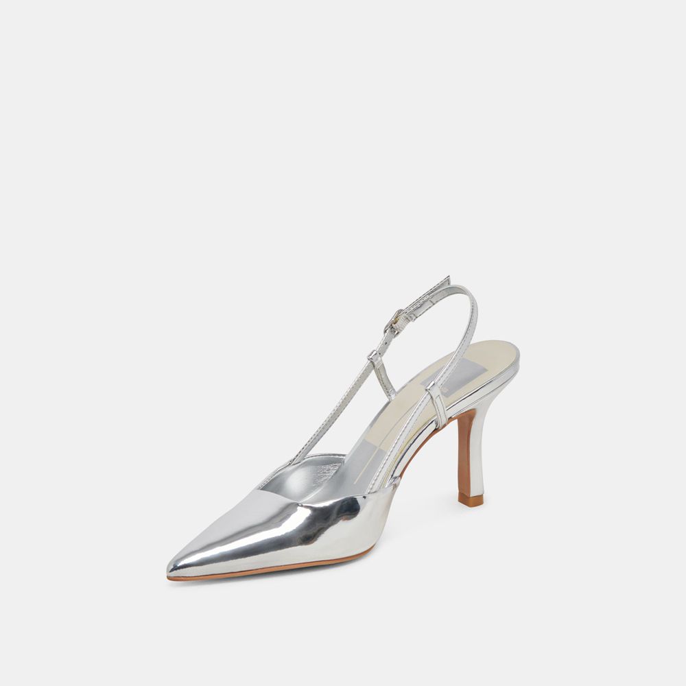 Dolce Vita Kim Women Heels Silver | US-236418IPU